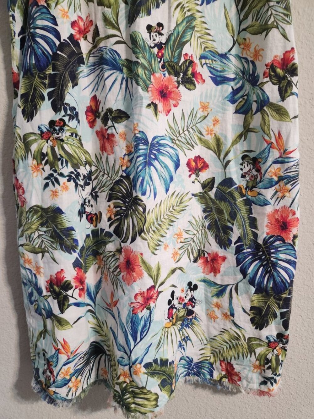 Tommy Bahama x Disney NWT Jungle Jubilee Shift Dress Mickey Minnie Print small - Picture 3 of 6